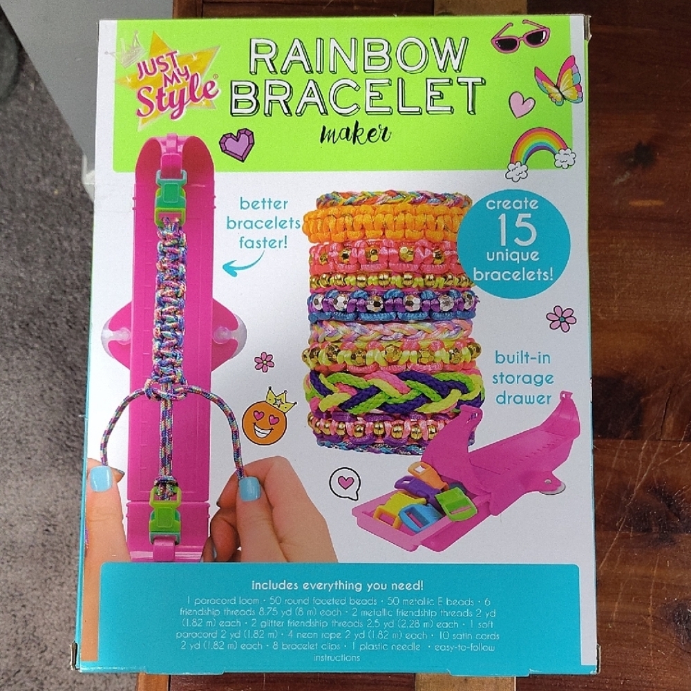 Just My Style Rainbow Bracelet Maker Kit